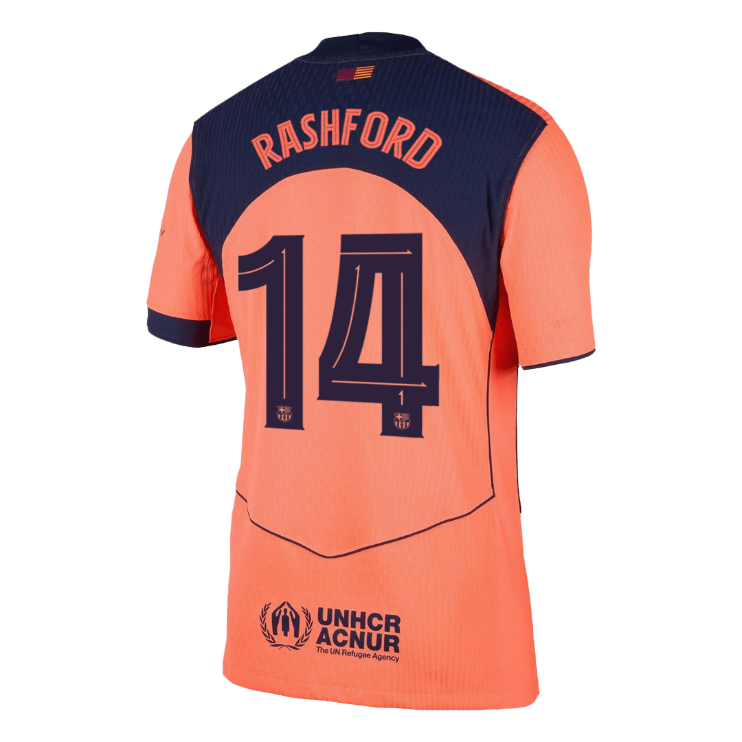 RASHFORD #14 Barcelona Third Away Autentisk fotballdrakt 2025/26 - UCL