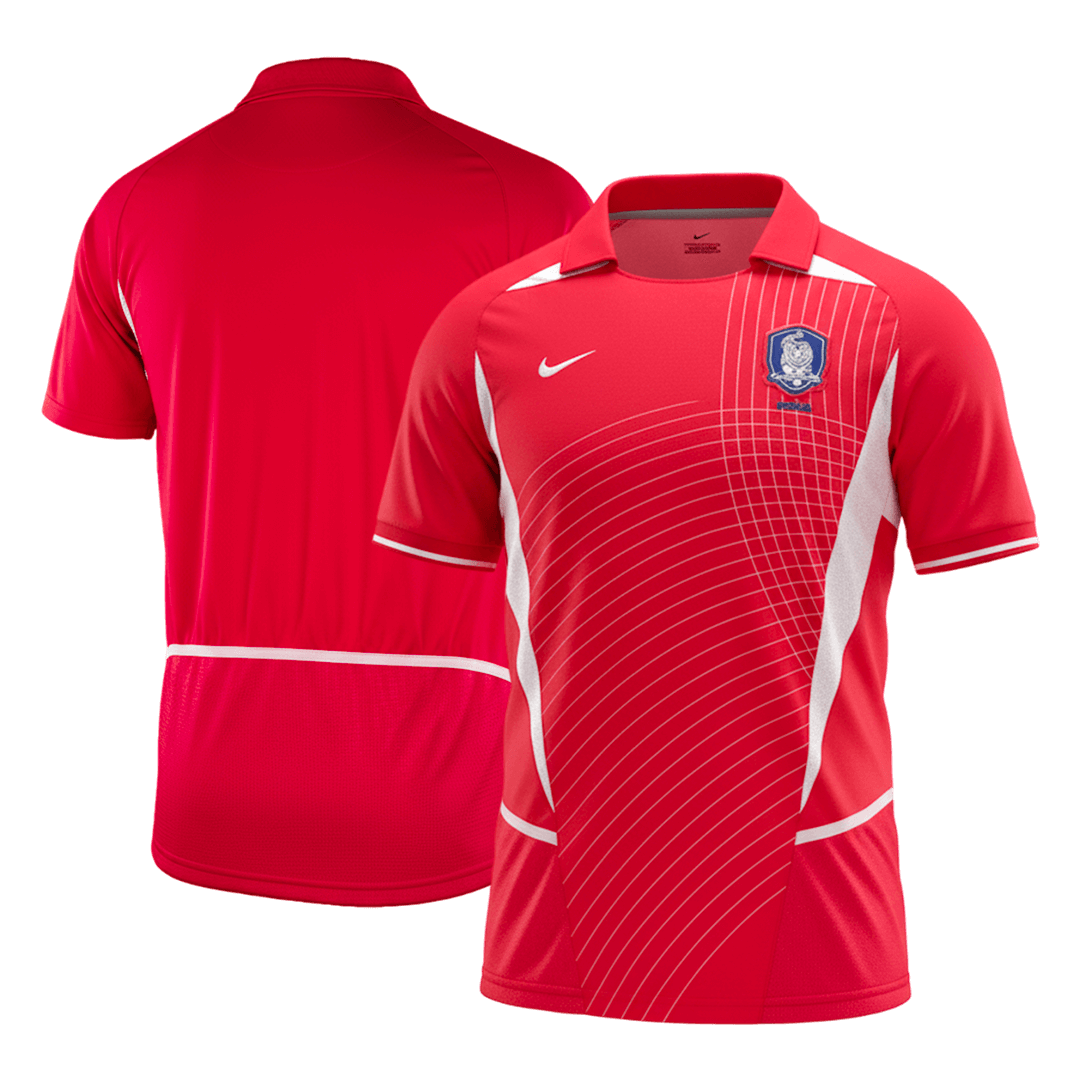 Retro fotballdrakt Sør-Korea Hjem 2002