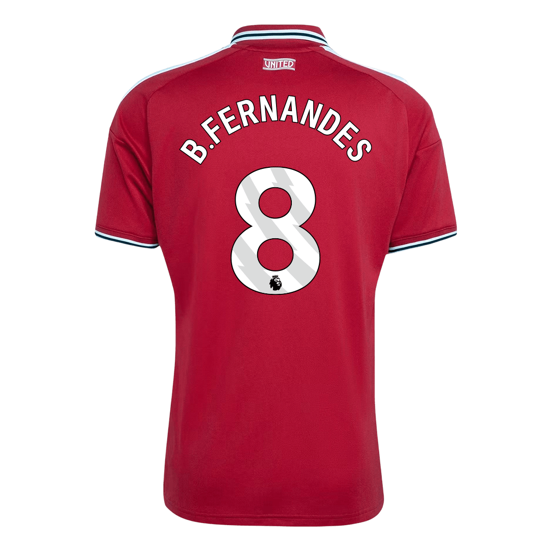 B.FERNANDES #8 Manchester United hjemmefotballdrakt 2026/27