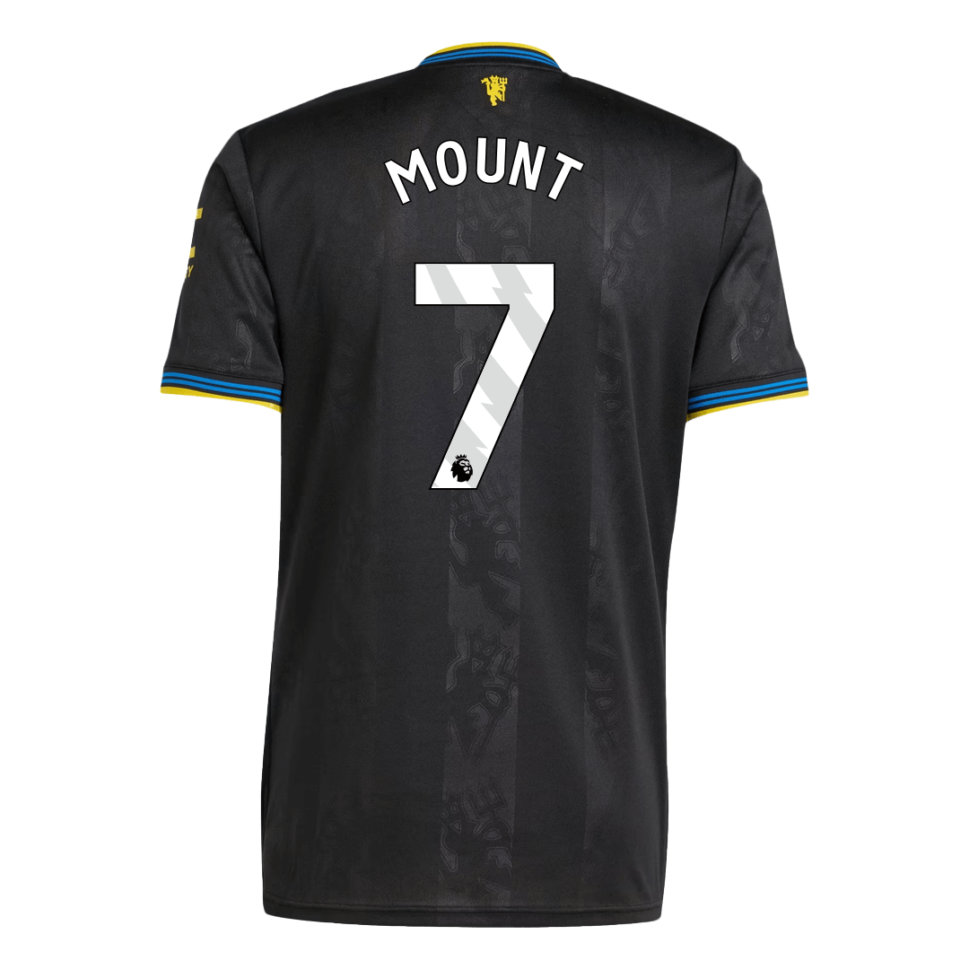 MOUNT #7 Manchester United Third Away Fotballdrakt 2025/26