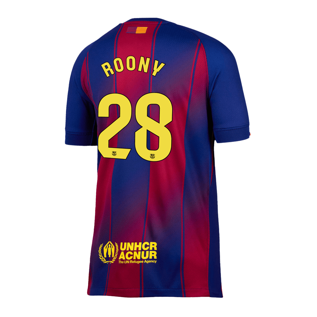 ROONY #28 Barcelona hjemmefotballdrakt 2025/26
