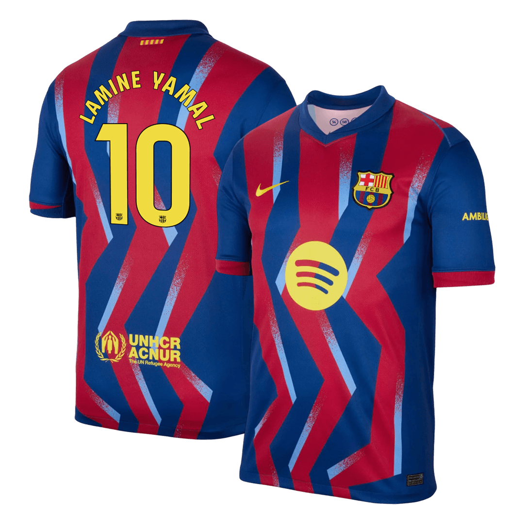 LAMINE YAMAL #10 Barcelona Fotballdrakt 4. Borte 2025/26
