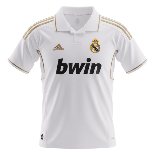 Retro fotballdrakt Real Madrid Hjemme 2011/12