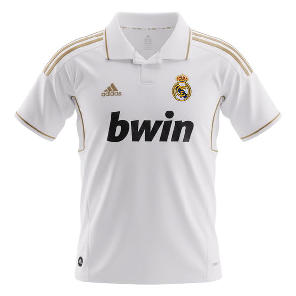 Retro jalkapallopaita Real Madrid Koti 2011/12