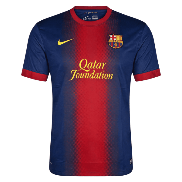 Retro fotballdrakt Barcelona Hjem 2012/13