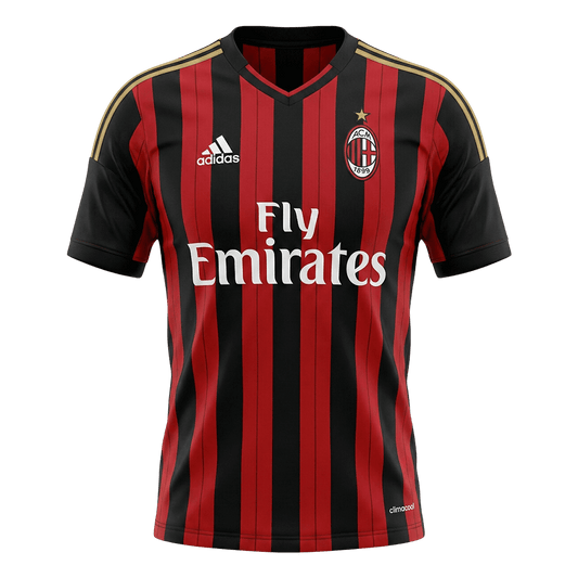 Retro fotballdrakt AC Milan Hjemme 2013/14