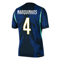 MARQUINHOS #4 Brasil Bortespillerversjon Jersey World Cup 2026