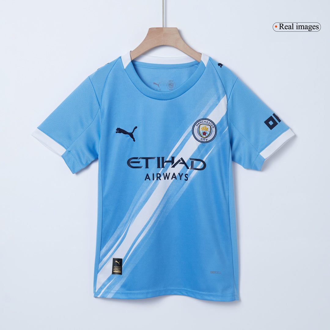 Manchester Cityn lasten kotijalkapallopaita 2025/26