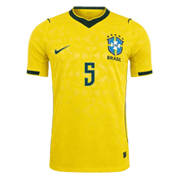 CASEMIRO #5 Brasil Hjemmespillerversjon Jersey World Cup 2026