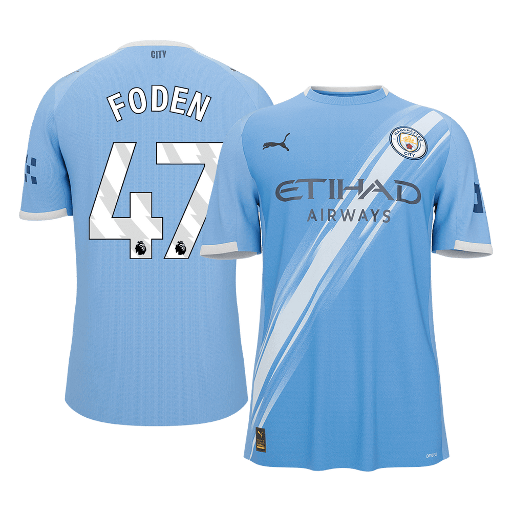 FODEN #47 Manchester City hjemmefotballdrakt 2025/26