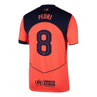 PEDRI #8 Barcelona Third Away Fotballdrakt 2025/26 -UCL