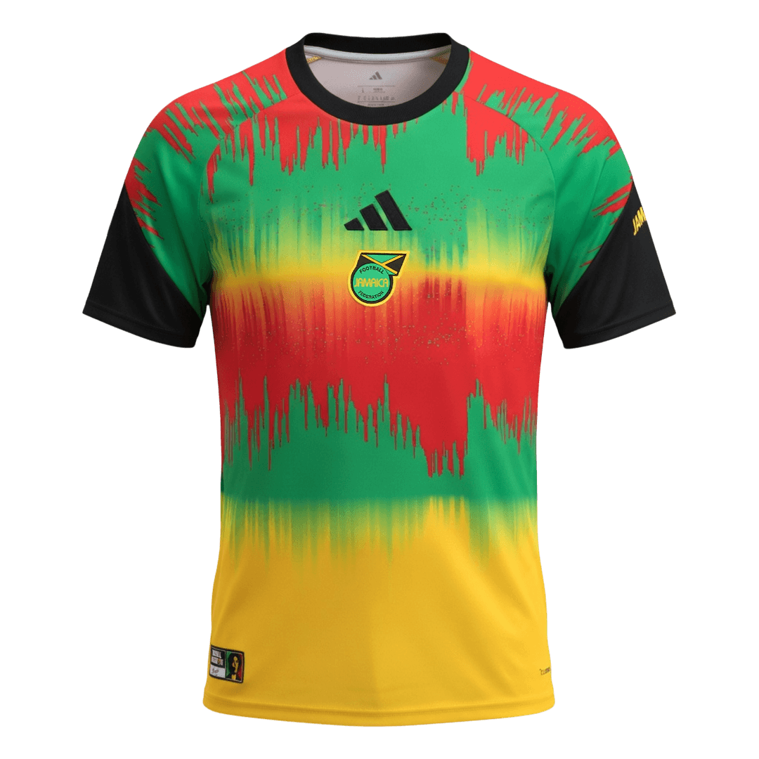 Jamaica Pre-Match Fotballdrakt World Cup 2026 Fargerik
