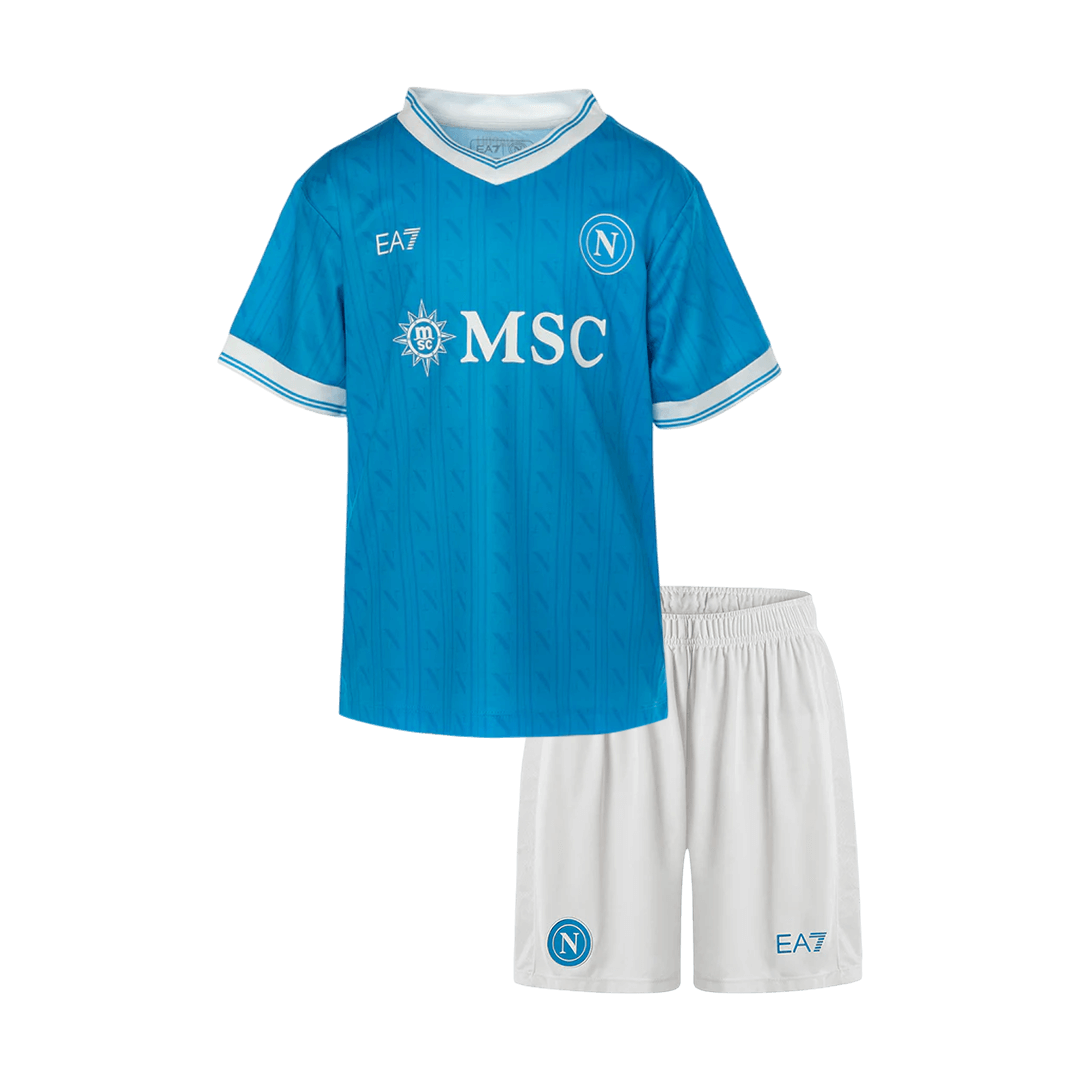 Napoli Home Kids fotballdraktersett 2025/26
