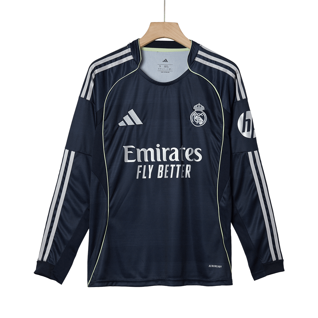 Real Madrid Langermet borte fotballdrakt 2025/26