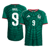 Raúl #9 Mexico hjemmespillerversjon Jersey World Cup 2026