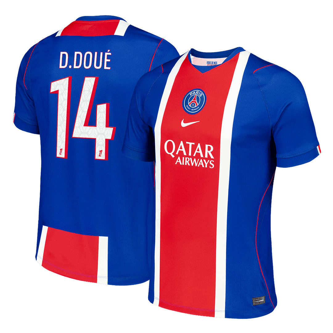 D.DOUé #14 PSG hjemmefotballdrakt 2026/27