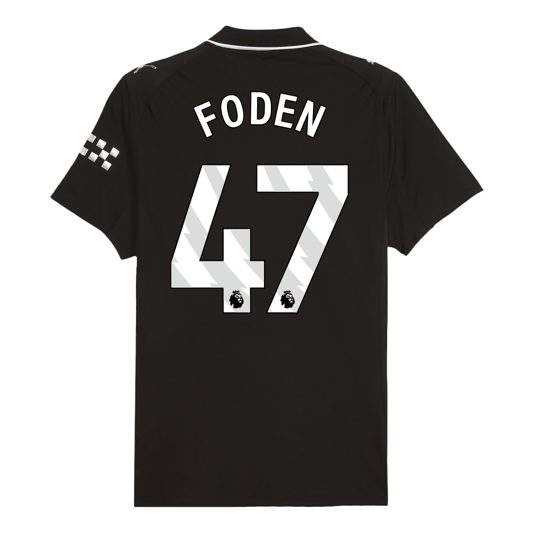 FODEN #47 Manchester City Bortespillerversjon Trøye 2025/26