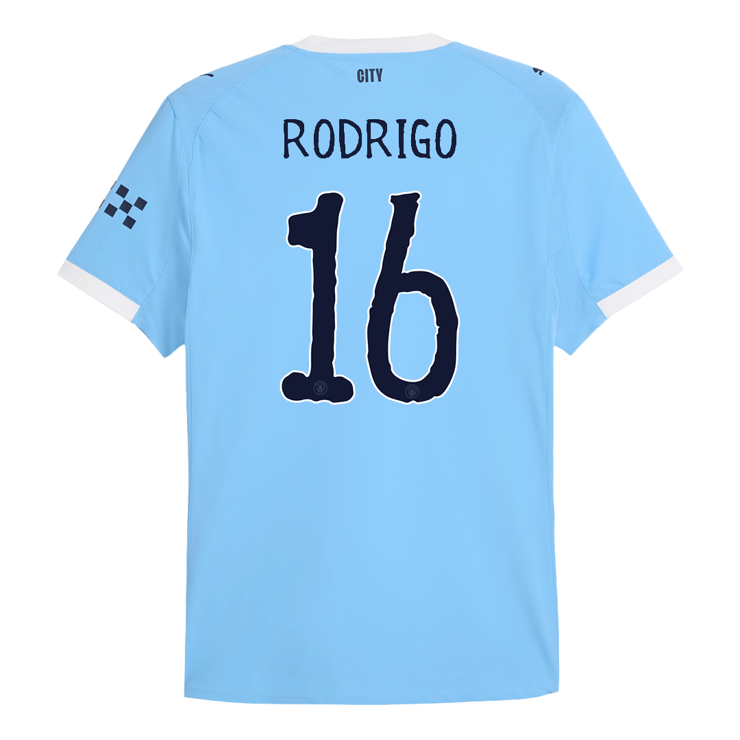 RODRIGO #16 Manchester City Hjemmespillerversjon Jersey World Cup 2025/26 - Club World Cup