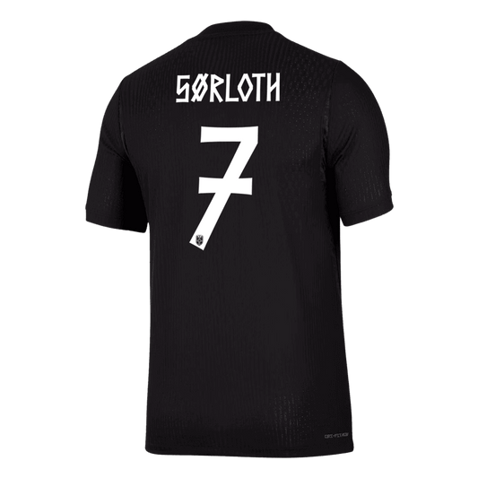 S?RLOTH #7 Norge Bortespillerversjon Jersey World Cup 2026