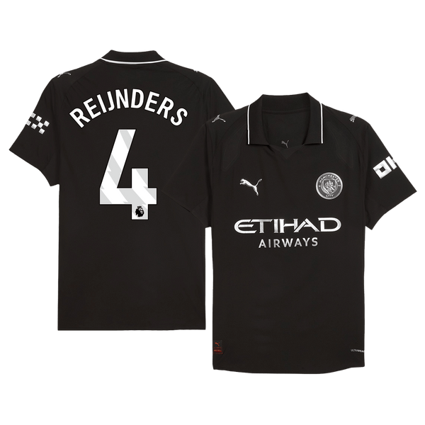 REIJNDERS #4 Manchester City Vierasasu Pelipaita 2025/26