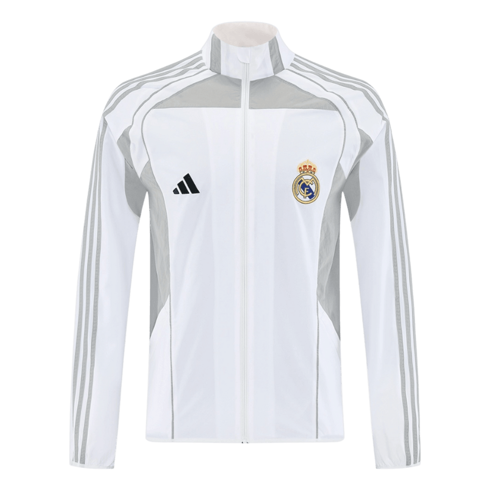 Real Madrid Tuulitakki 2025/26 - Valkoinen