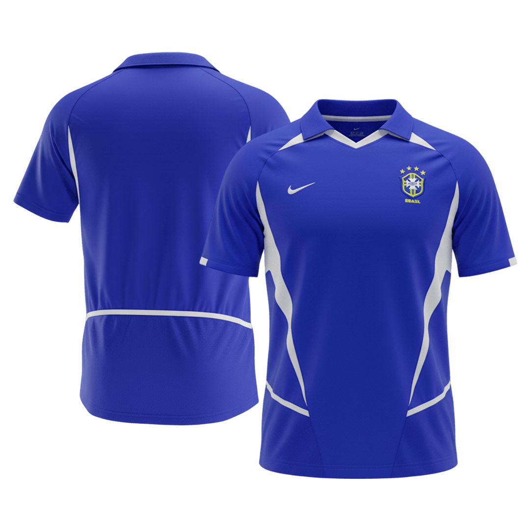 Retro fotballdrakt Brasil borte 2002