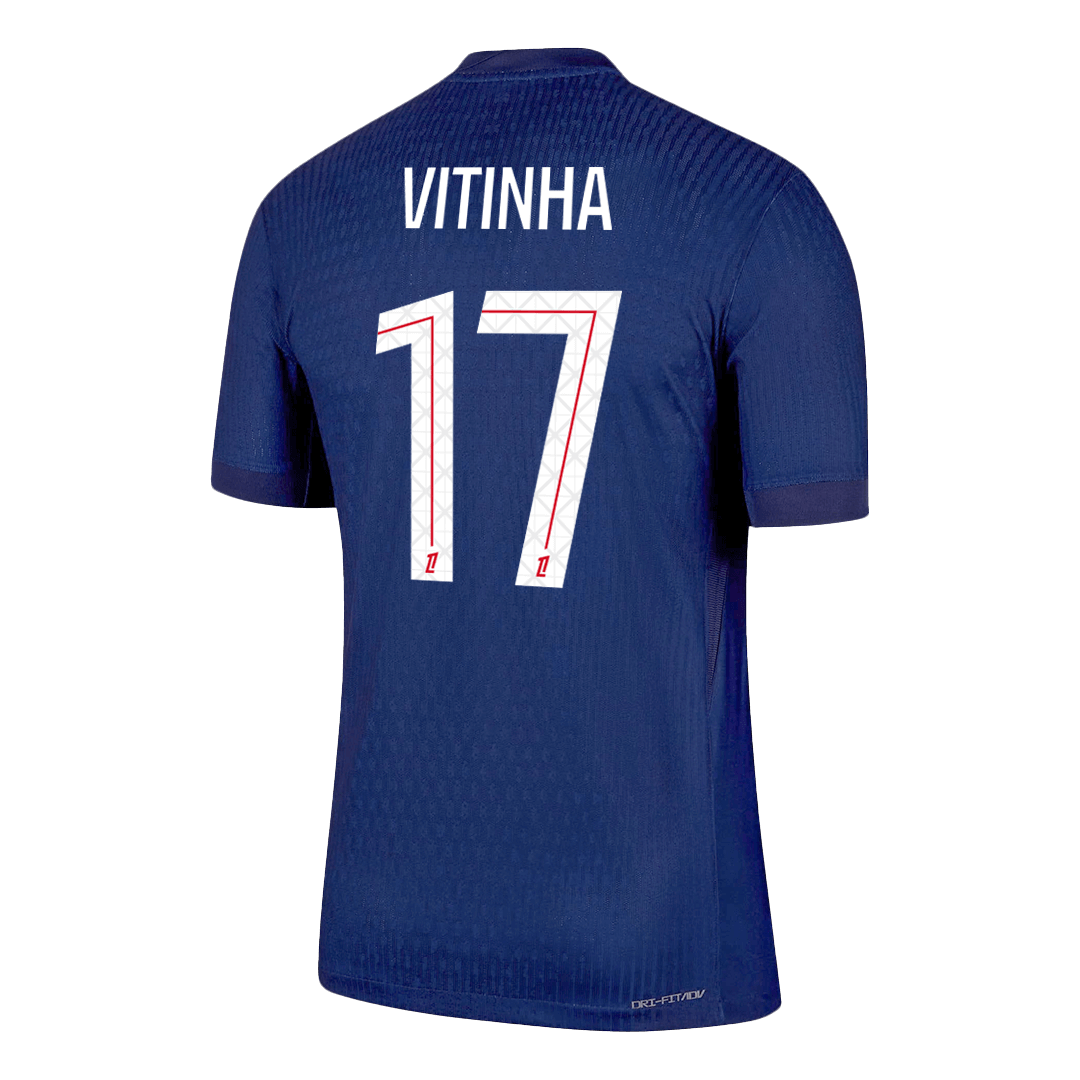 VITINHA #17 PSG Autentisk hjemmefotballdrakt 2025/26