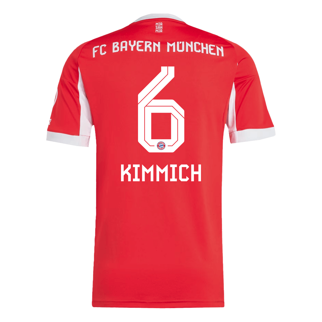 Bayern Munich-drakt Custom KIMMICH #6 Fotballdrakt Hjemme 2025/26