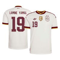 LAMINE YAMAL #19 Spania Bortespillerversjon Jersey World Cup 2026 - Champion