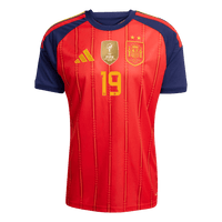 LAMINE YAMAL #19 Spania Hjemmespillerversjon Jersey World Cup 2026 - Champion