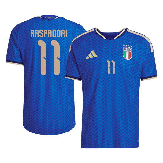 RASPADORI #11 Italia Hjemmespillerversjon Jersey World Cup 2026
