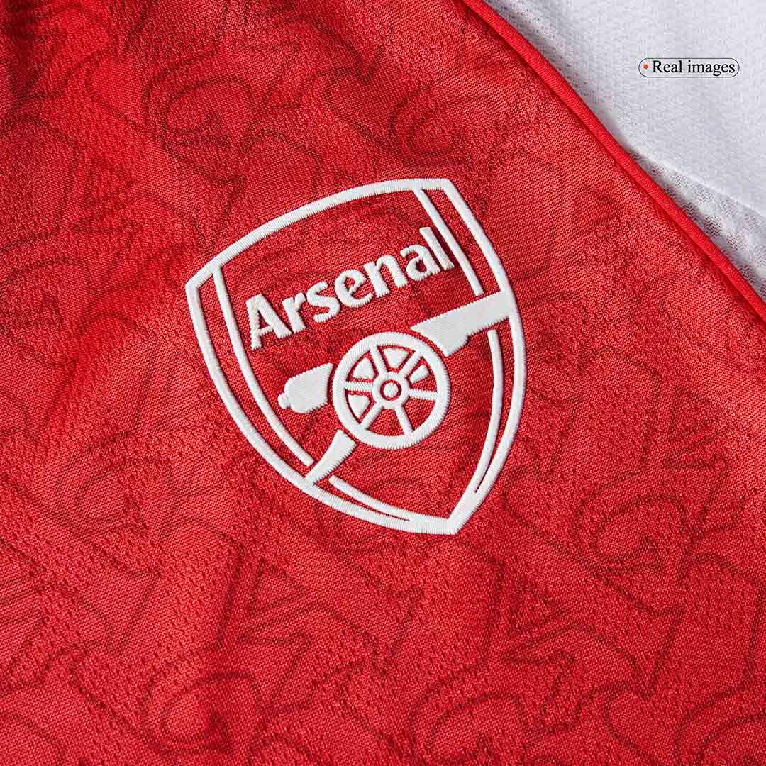 Arsenal Autentisk SALIBA #2 Fotballdrakt 2025/26