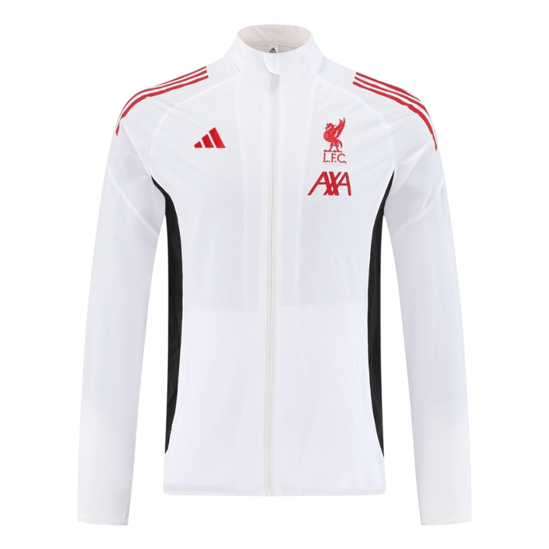 Liverpool Windbreaker Jacket 2025/26 - Hvit