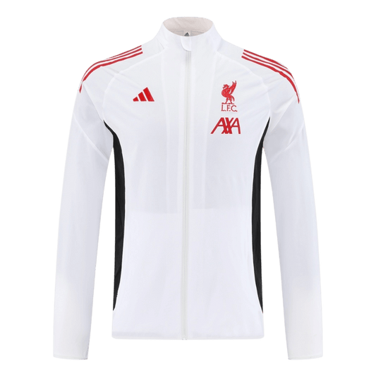 Liverpool Windbreaker Jacket 2025/26 - Hvit
