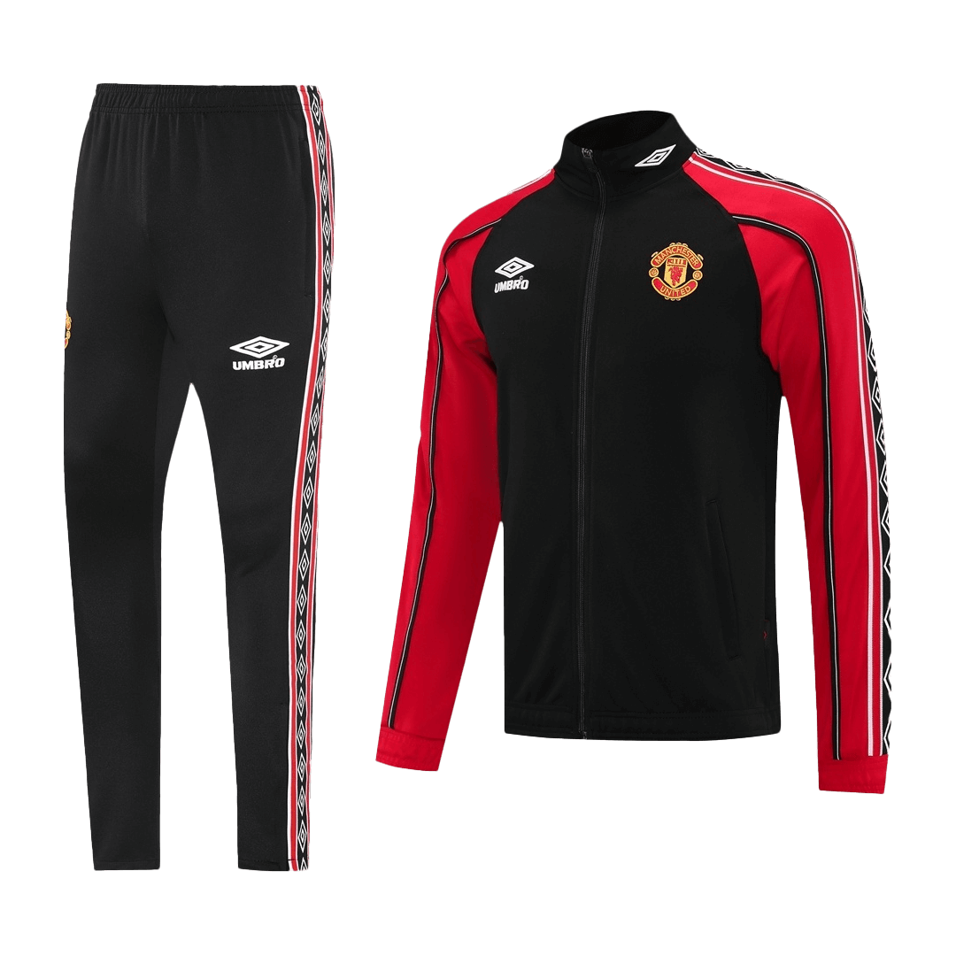 Manchester United jakke treningsdress 2025/26 rød&svart