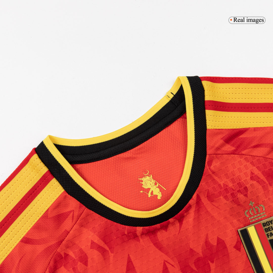 LUKAKU #9 Belgia Hjemmespillerversjon Jersey World Cup 2026