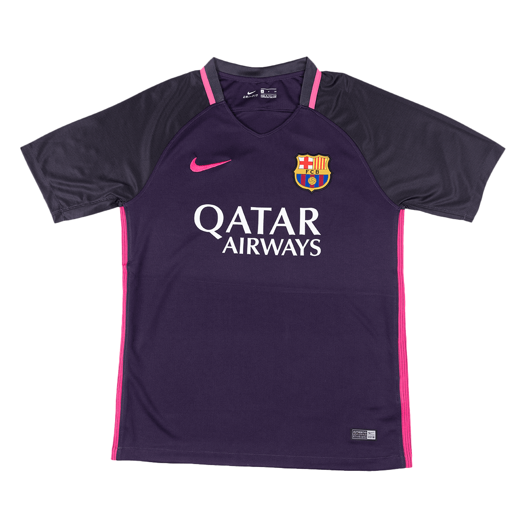Retro fotballdrakt Barcelona Borte 2016/17