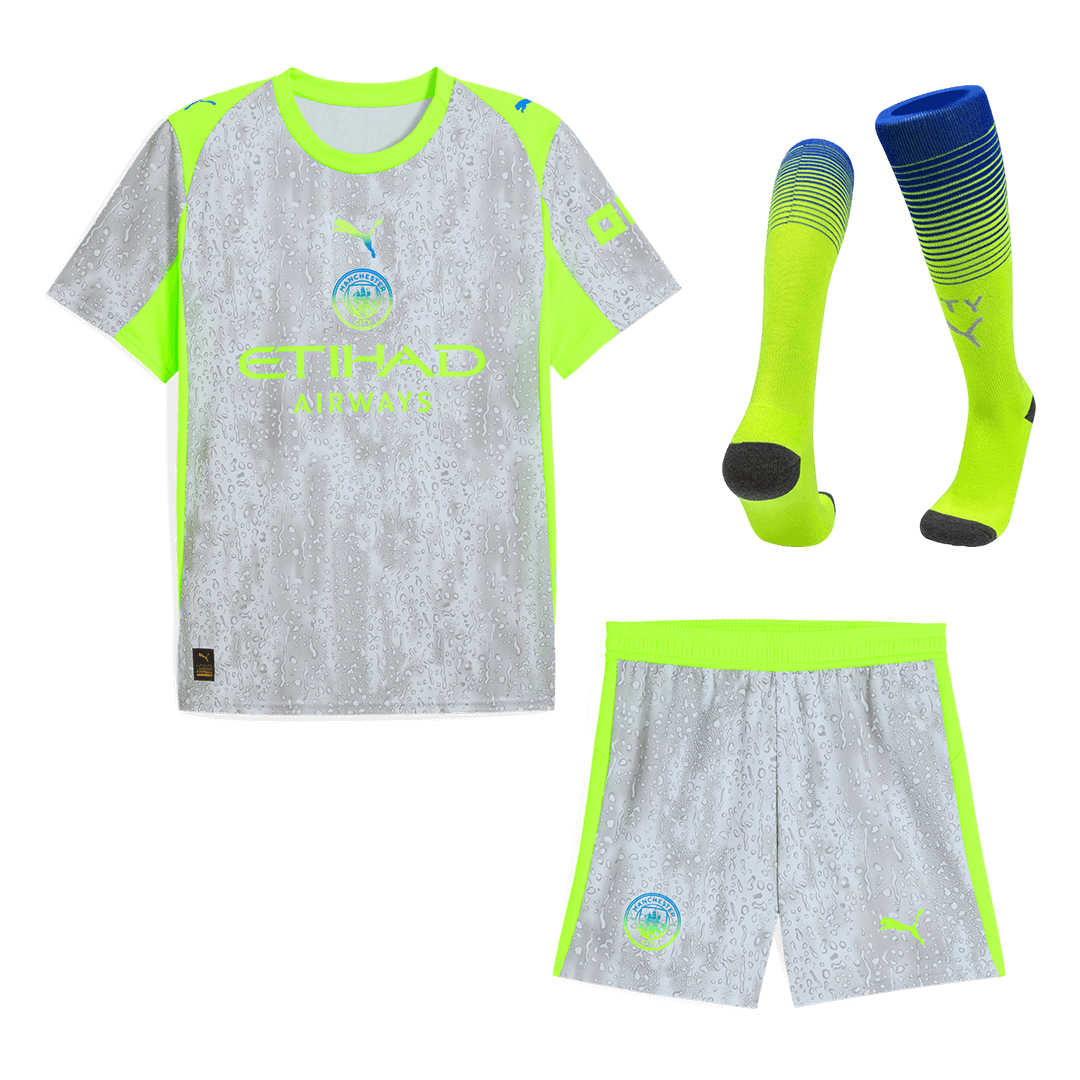 Manchester City tredjeboretrakter full drakt 2025/26