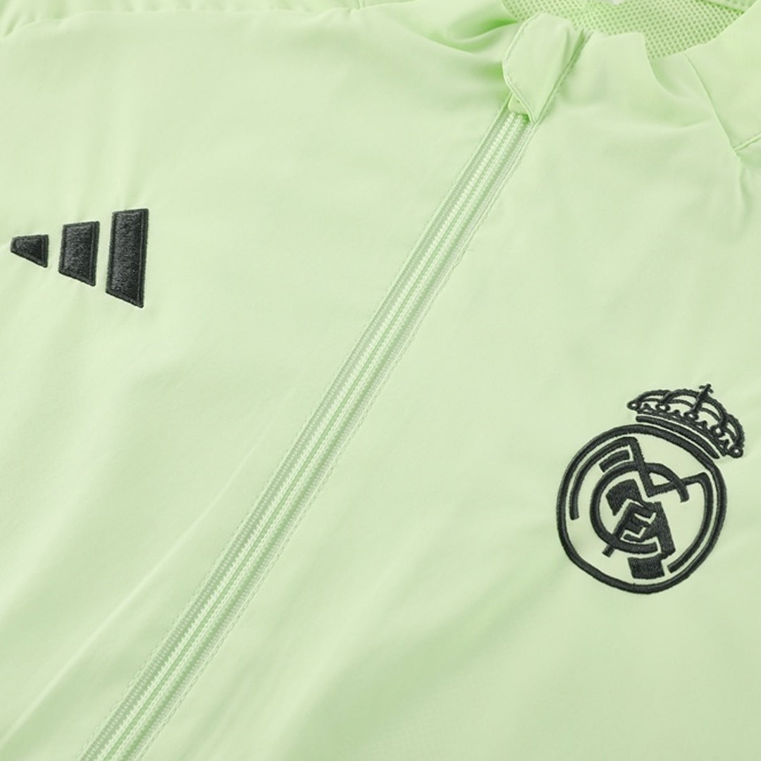 Real Madrid vindjakkejakke 2025/26 - Grønn