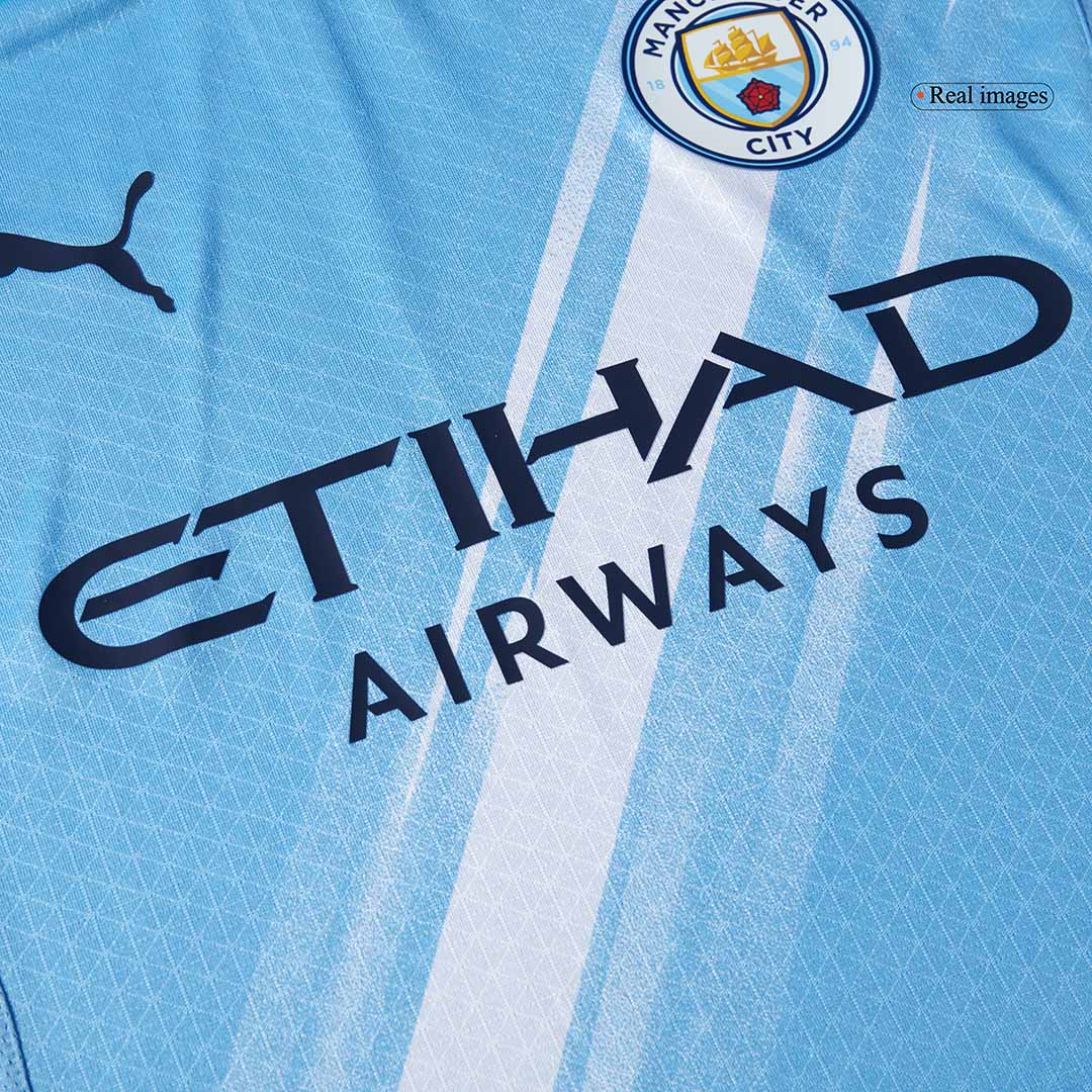 REIJNDERS #4 Manchester City Autentisk fotballdrakt 2025/26