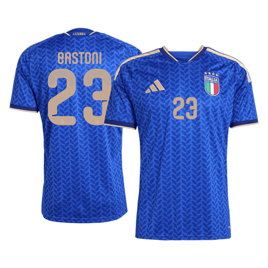 BASTONI #23 Italia hjemmefotballdrakt VM 2026