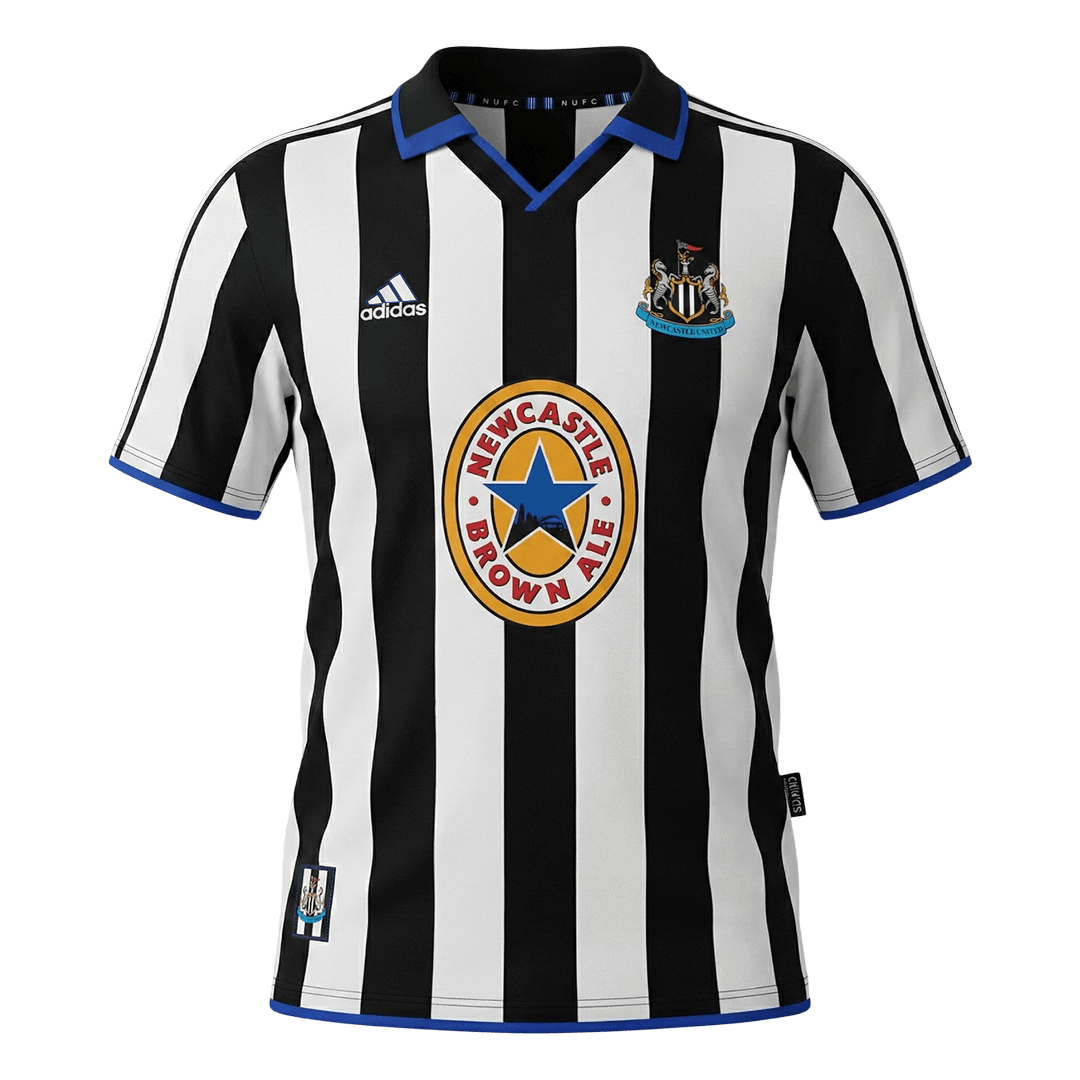 Retro fotballdrakt Newcastle United Hjem 1999/00