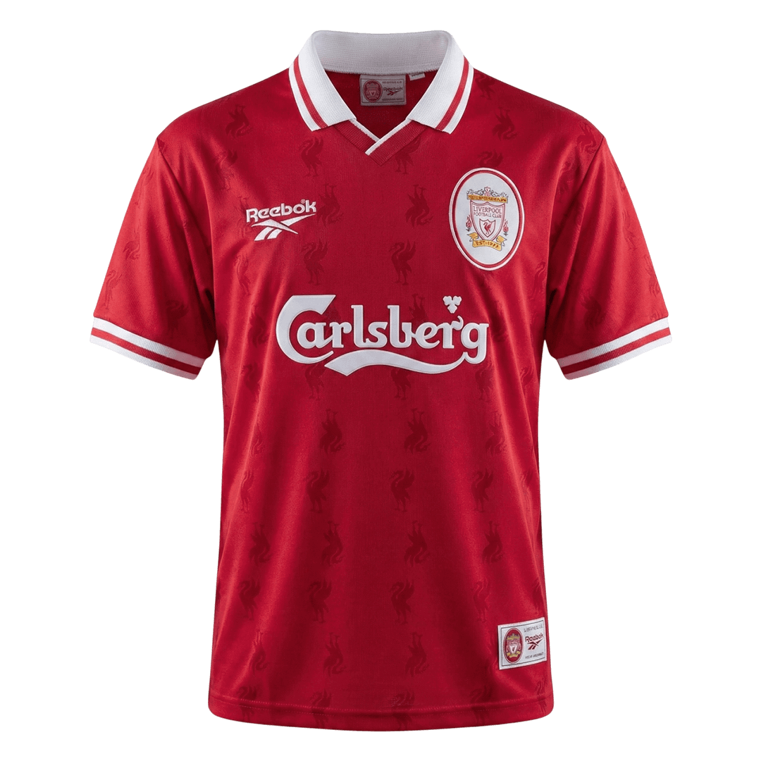 Retro fotballdrakt Liverpool hjemme 1996/97