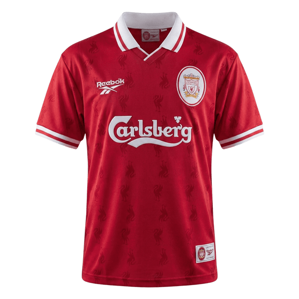 Retro fotballdrakt Liverpool hjemme 1996/97