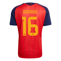 RODRIGO #16 Spania hjemmefotballdrakt 2026