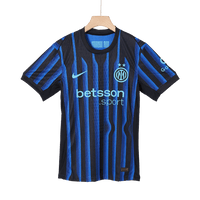 THURAM #9 Inter Milan Hjemme Autentisk fotballdrakt 2025/26