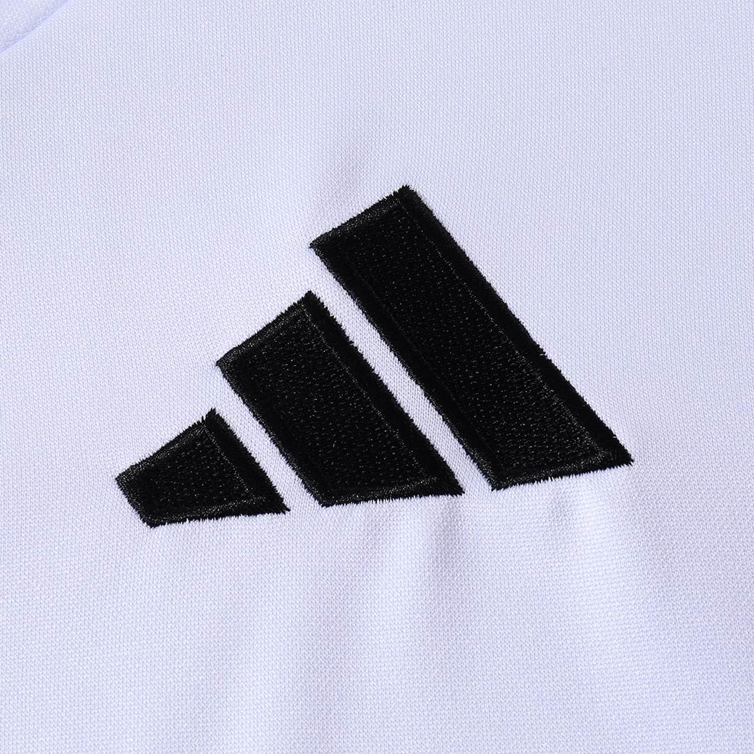 Real Madrid 1/4 Zip Joggedress 2025/26 Barn Hvit