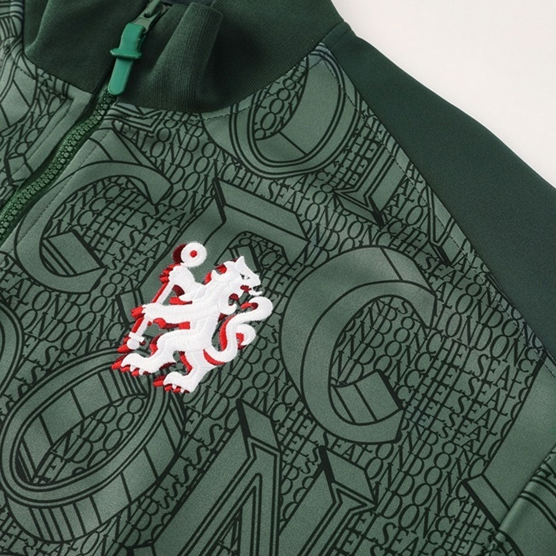 Chelsea Jacket Treningsdrakt 2025/26 Grønn