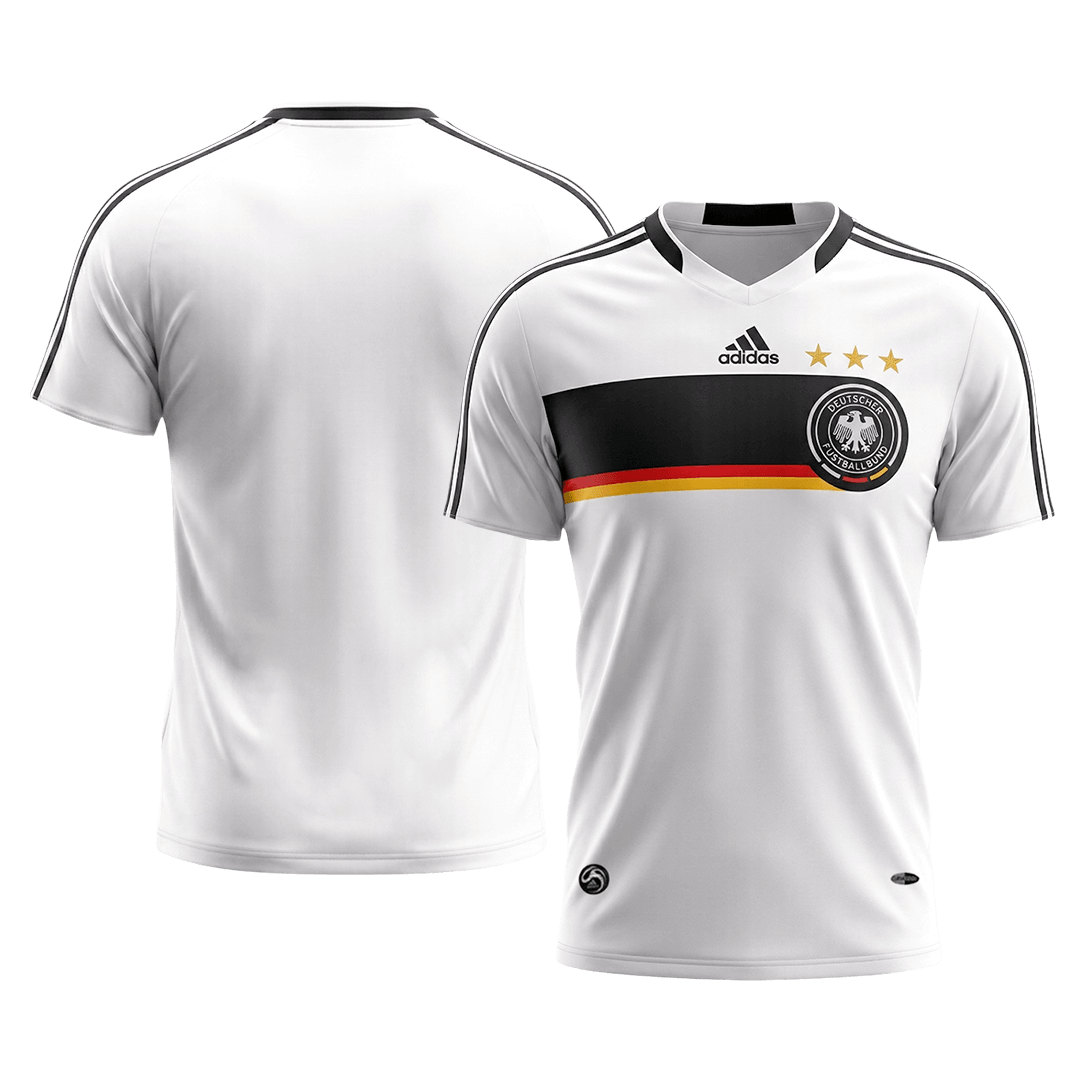 Retro fotballdrakt Tyskland Hjem 2008