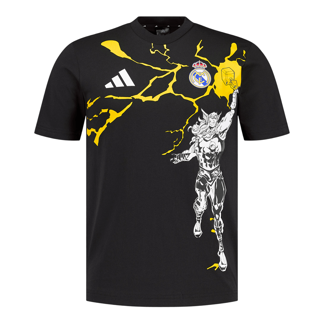 Real Madrid X Marvel fotballdrakt 2025/26 svart